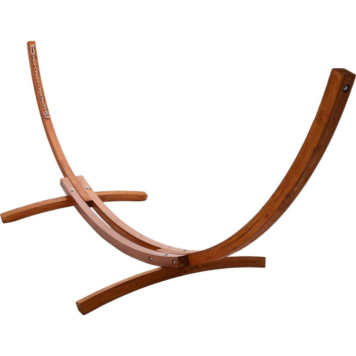 12ft Wooden Arc Hammock Stand | Outdoorium