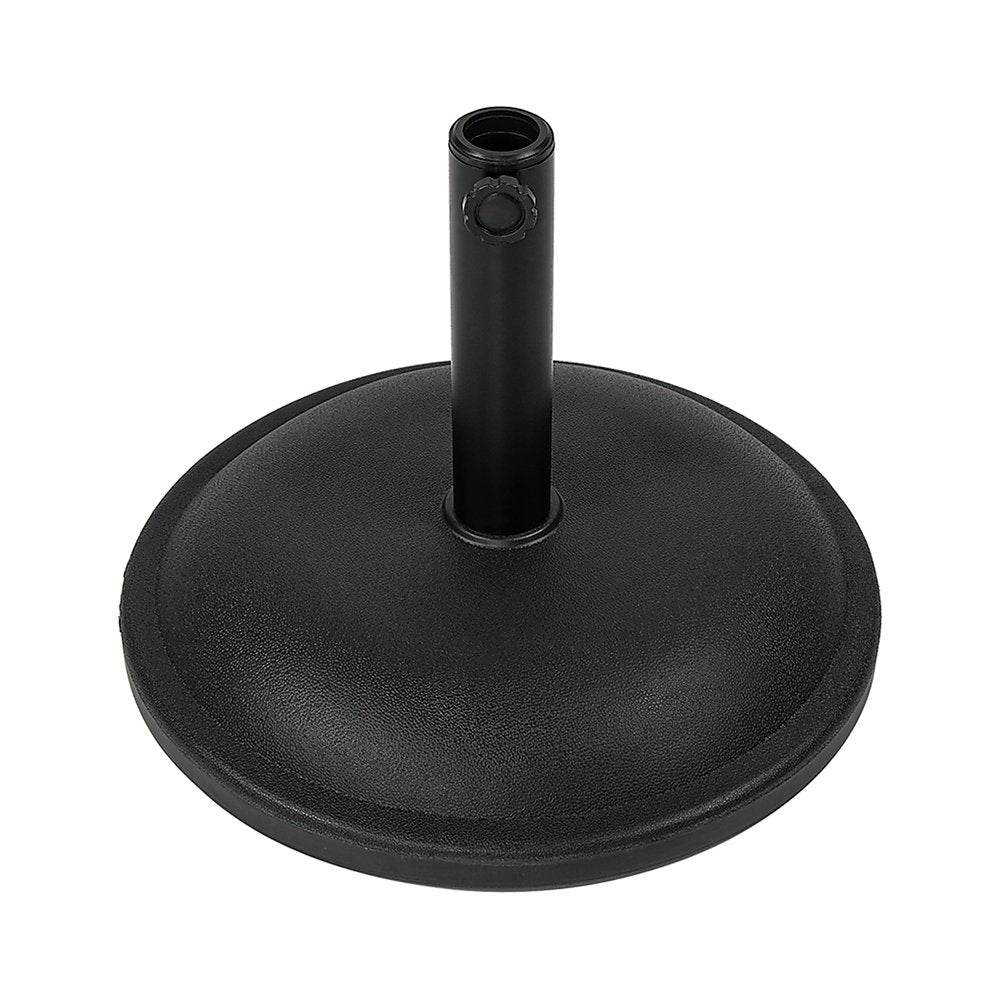 20kg Patio Sun Umbrella Base Durable Parasol Garden Stand Cement Round | Outdoorium