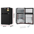 Devanti 80L Bar Fridge Mini Freezer Refrigerator Black | Outdoorium