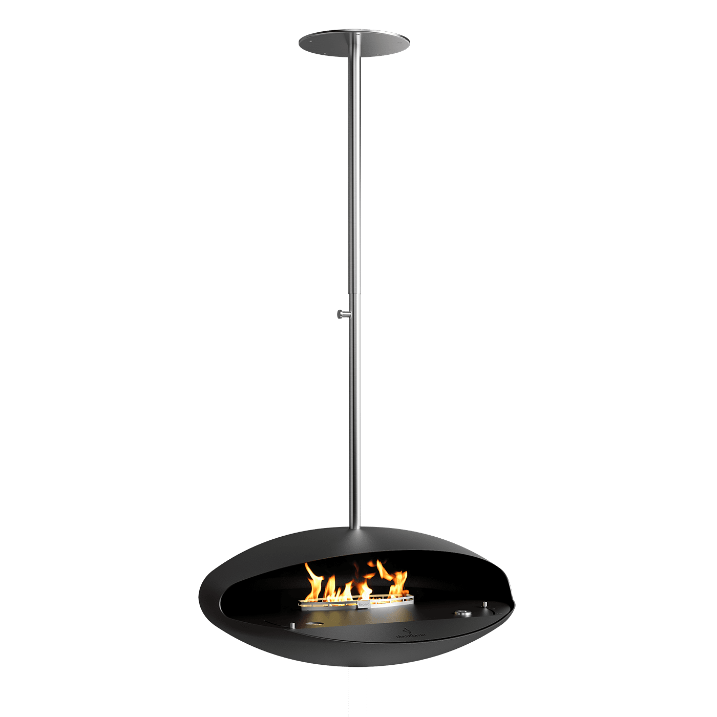 Decoflame Espoo Net Zero Suspended Ceiling Fireplace | Outdoorium