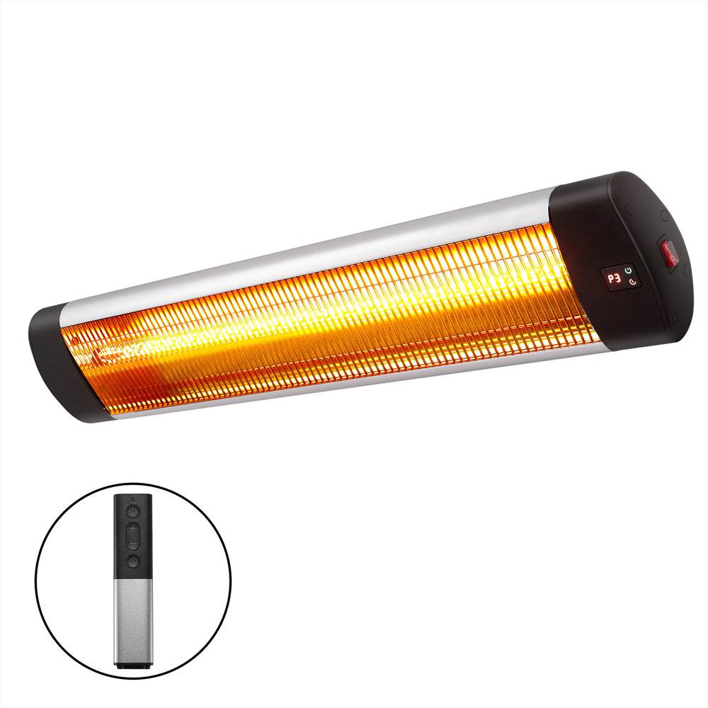 Devanti Electric Strip Heater Radiant Heaters 3000W | Outdoorium