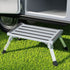 Weisshorn Caravan Step Folding Aluminium Step Ladder Stool | Outdoorium