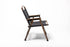 Bamboo Canvas Foldable Outdoor Camping Chair Wooden Travel Picnic Park - Black | Outdoorium