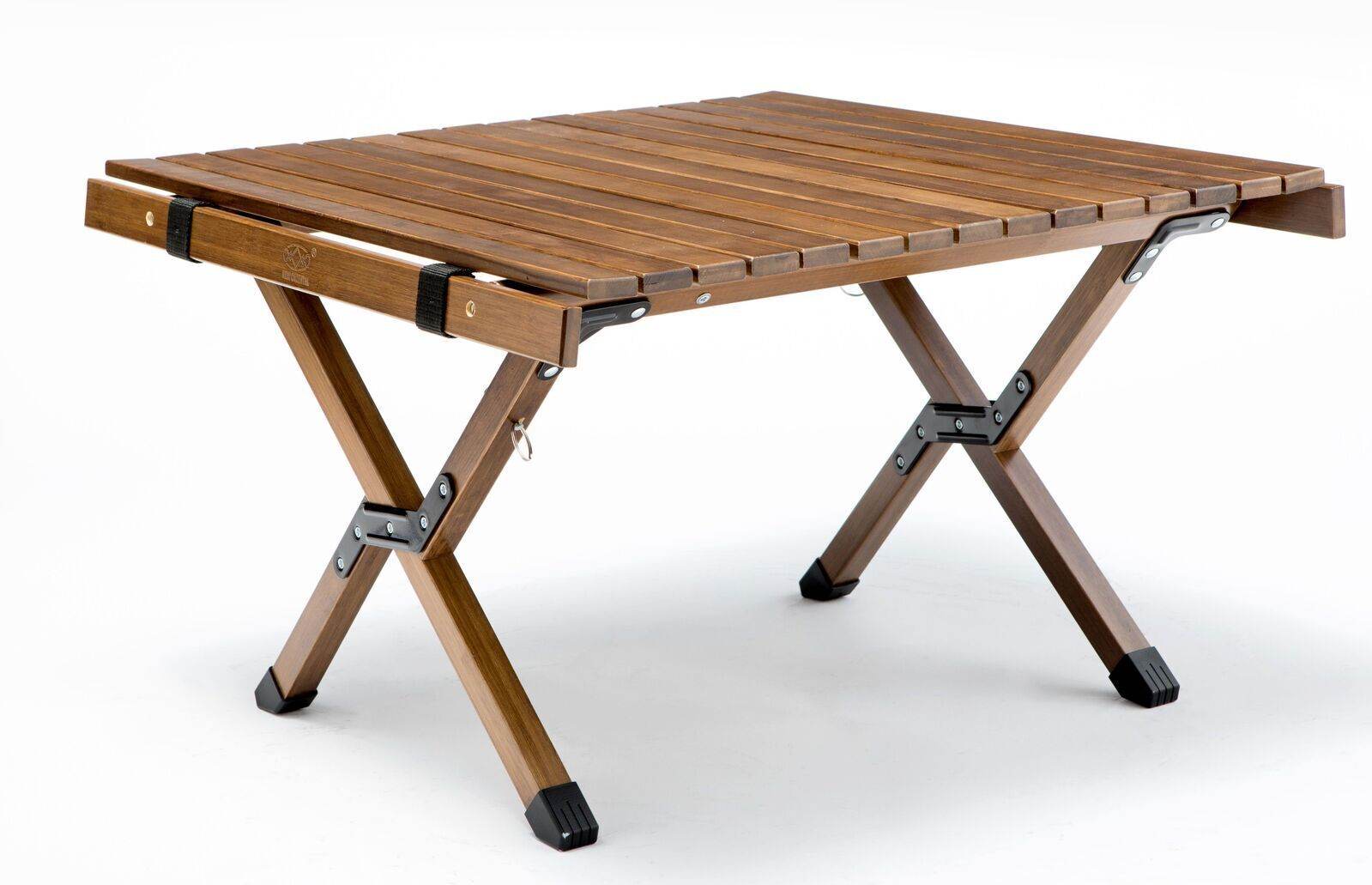 62cm Foldable Bamboo Outdoor Camping Table Waterproof Wood Wooden Travel - Small | Outdoorium