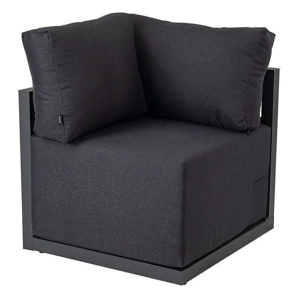 Alfresco 7 - Seat Garden Lounge Set – Charcoal Grey | Outdoorium
