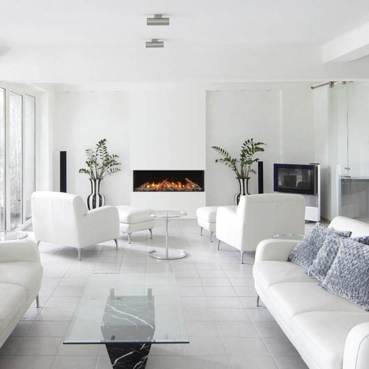 Amantii Amantii Tru View Slim Smart Electric Fireplace | Outdoorium