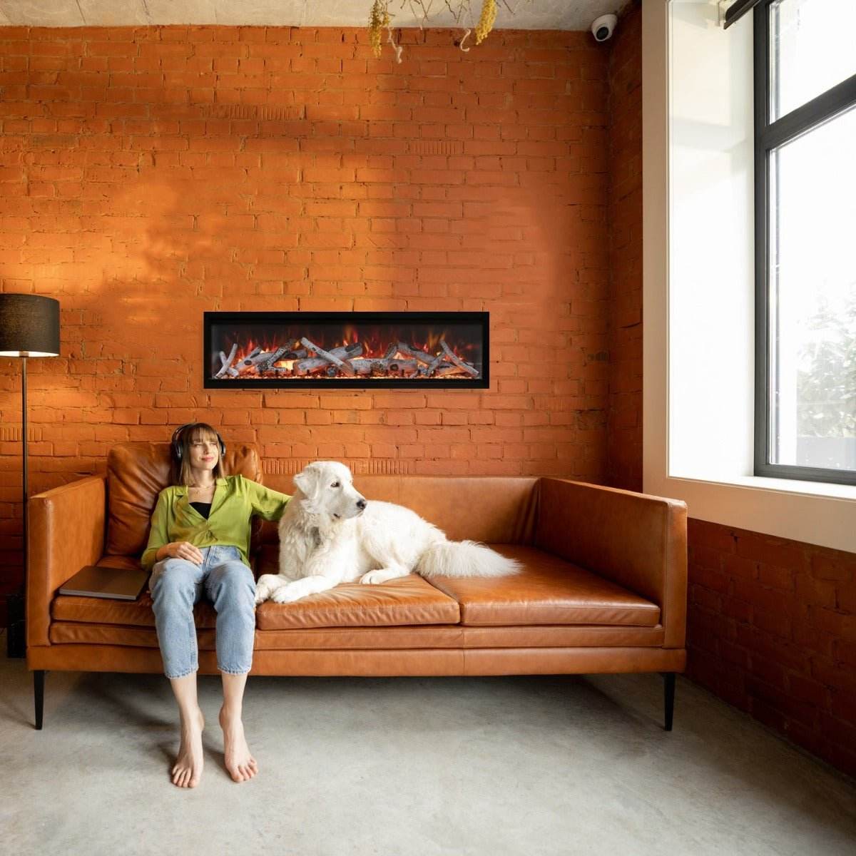 Amantii Symmetry XT Smart Electric Fireplace | Outdoorium