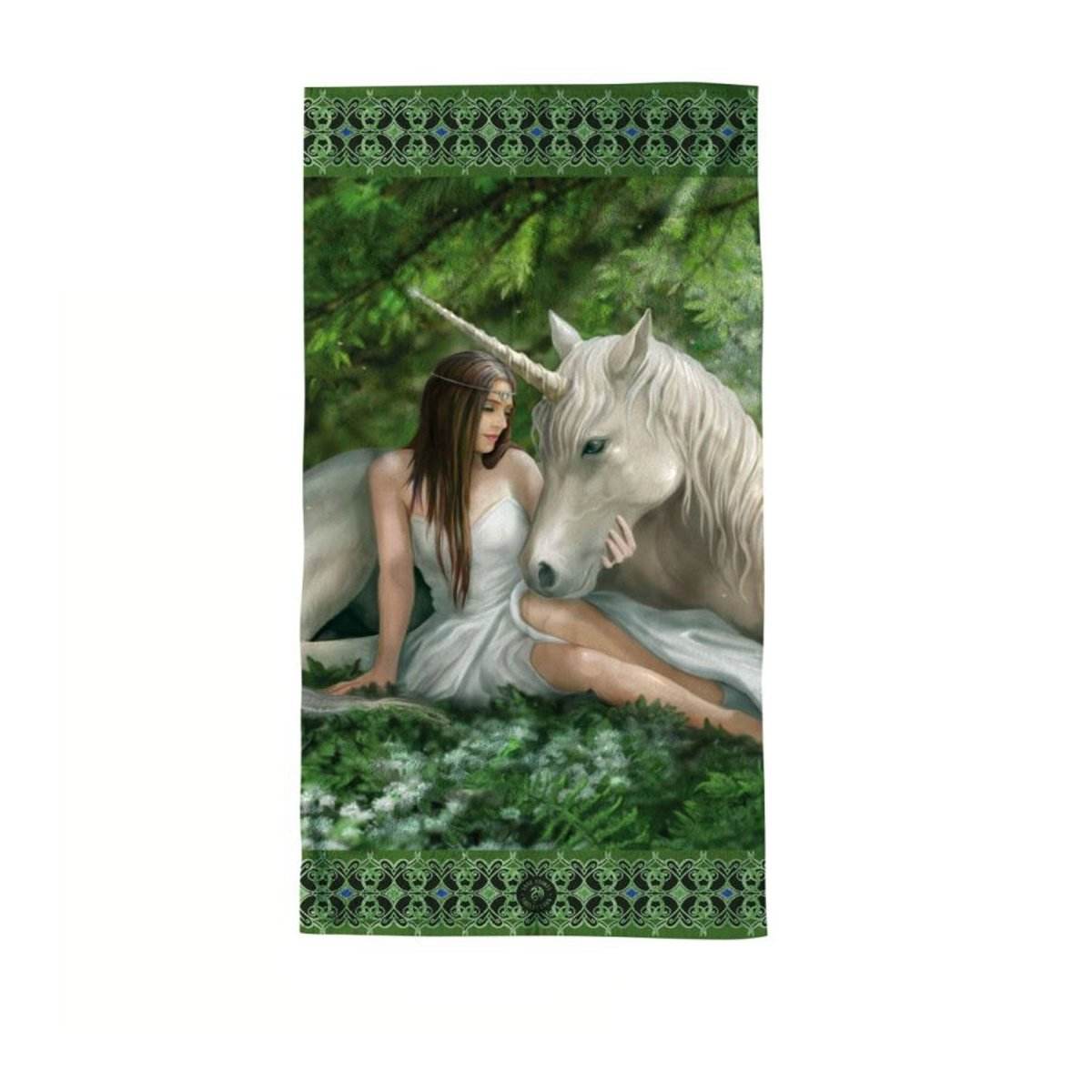 Anne Stokes Pure Heart Beach Towel 75 x 150 cm - Outdoorium