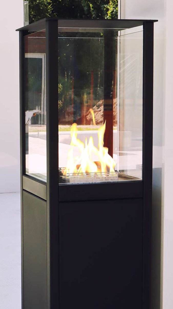Decoflame Malmö - Outdoor Net Zero Heater | Outdoorium