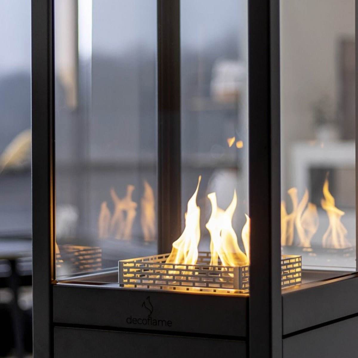 Decoflame Malmö - Outdoor Net Zero Heater | Outdoorium