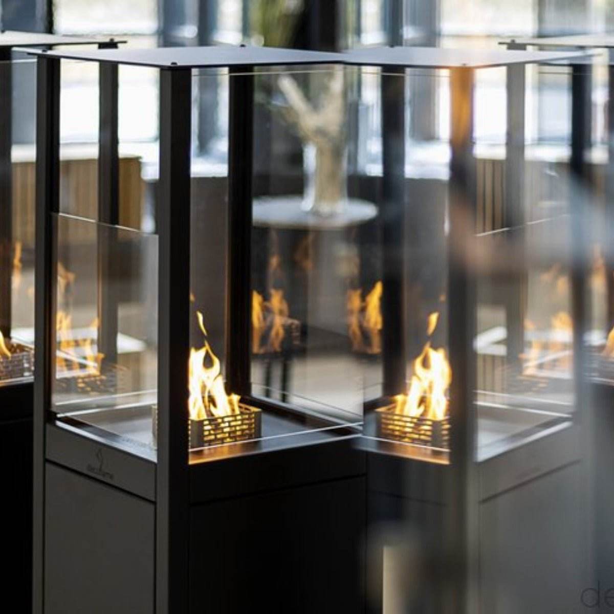 Decoflame Malmö - Outdoor Net Zero Heater | Outdoorium