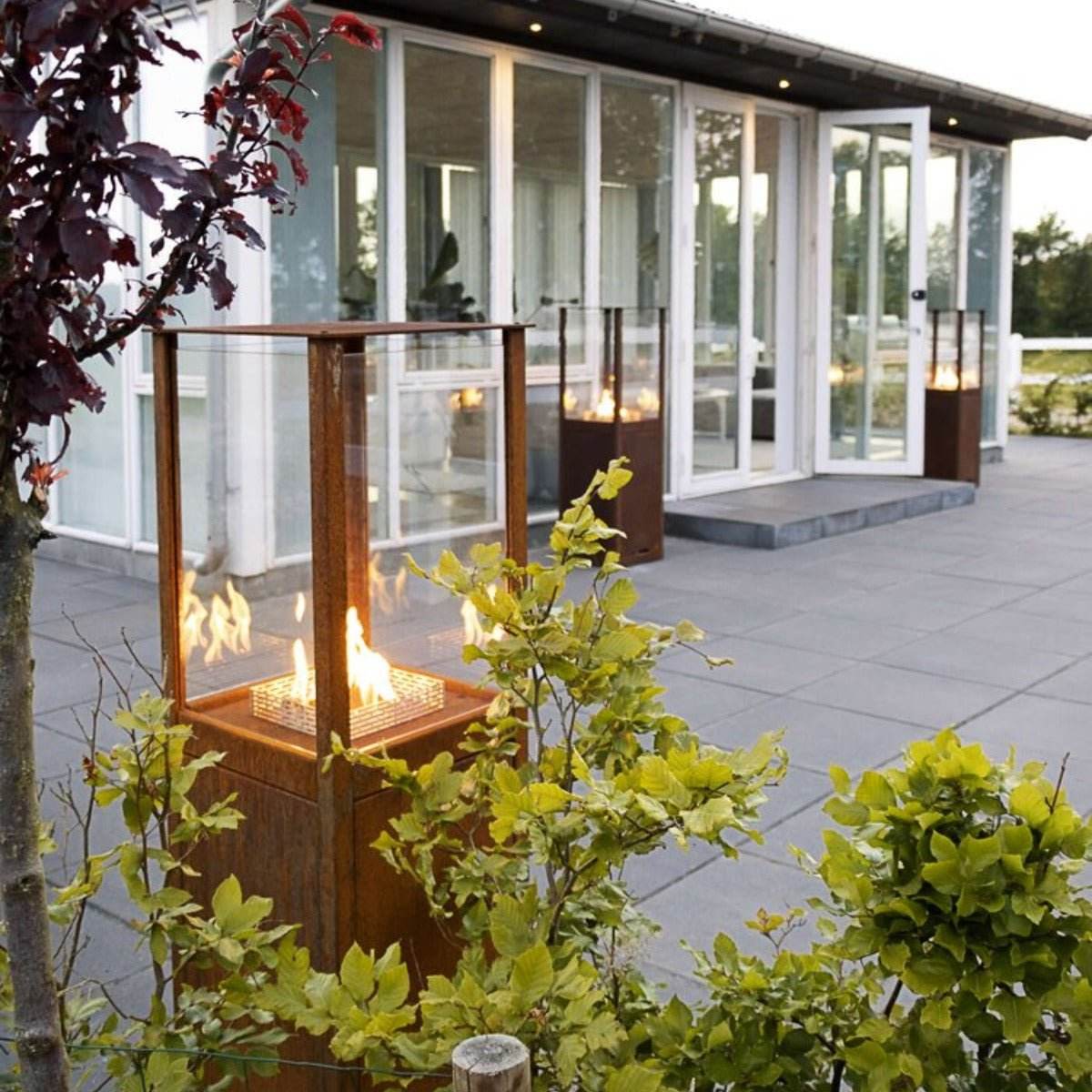 Decoflame Malmö - Outdoor Net Zero Heater | Outdoorium