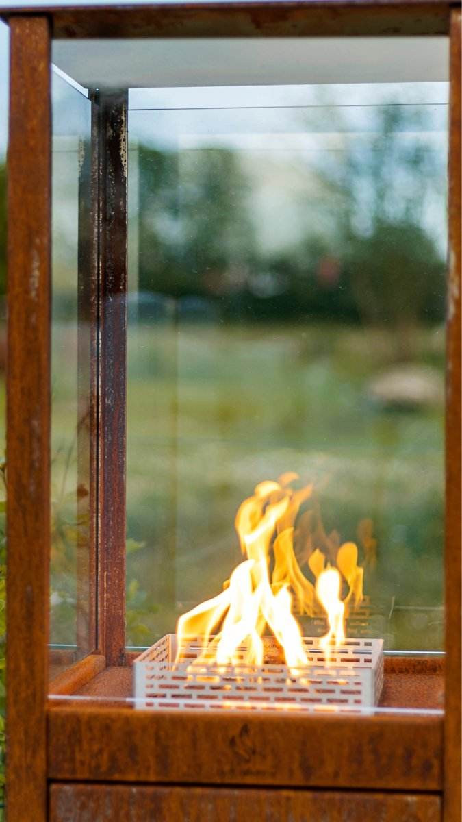 Decoflame Malmö - Outdoor Net Zero Heater | Outdoorium