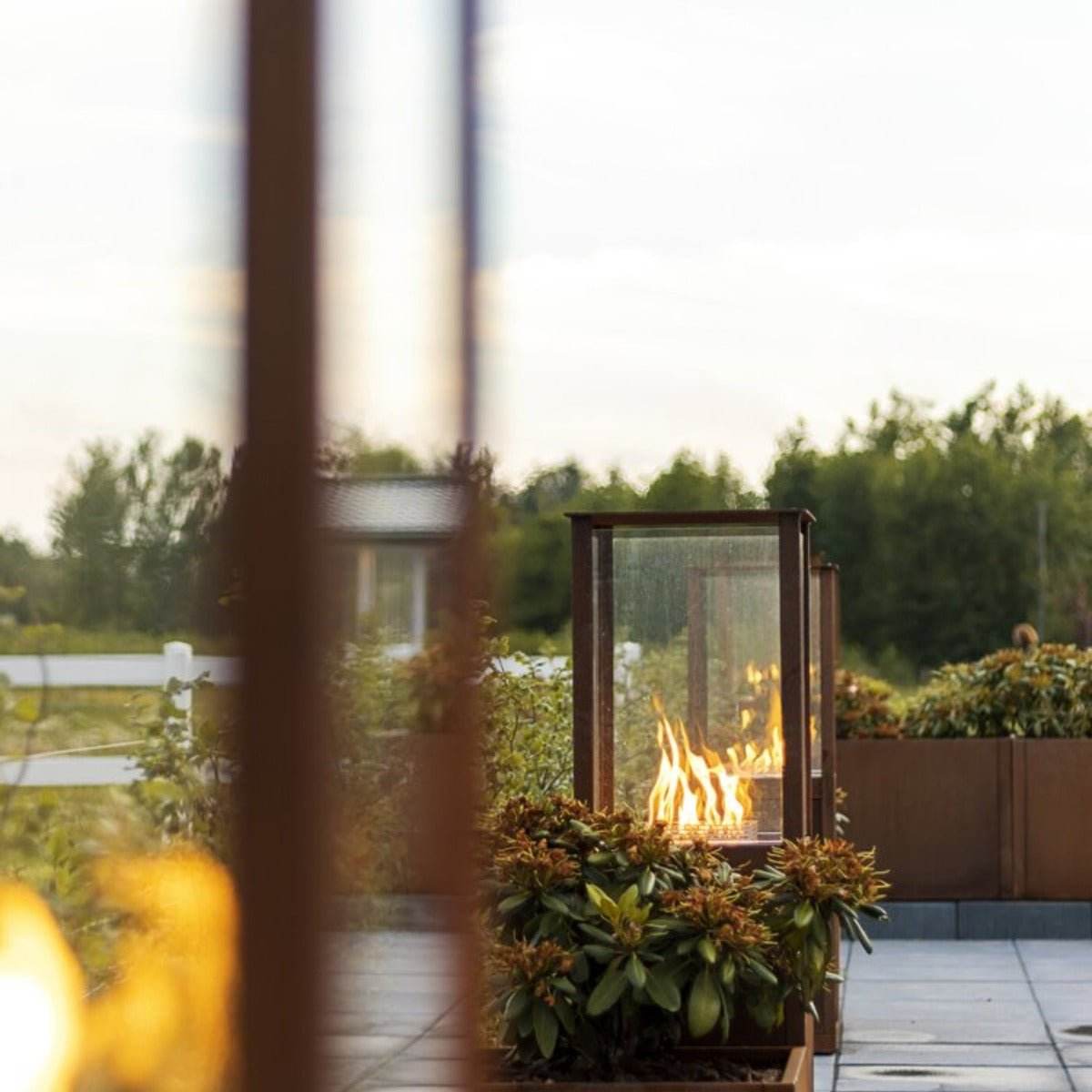 Decoflame Malmö - Outdoor Net Zero Heater | Outdoorium