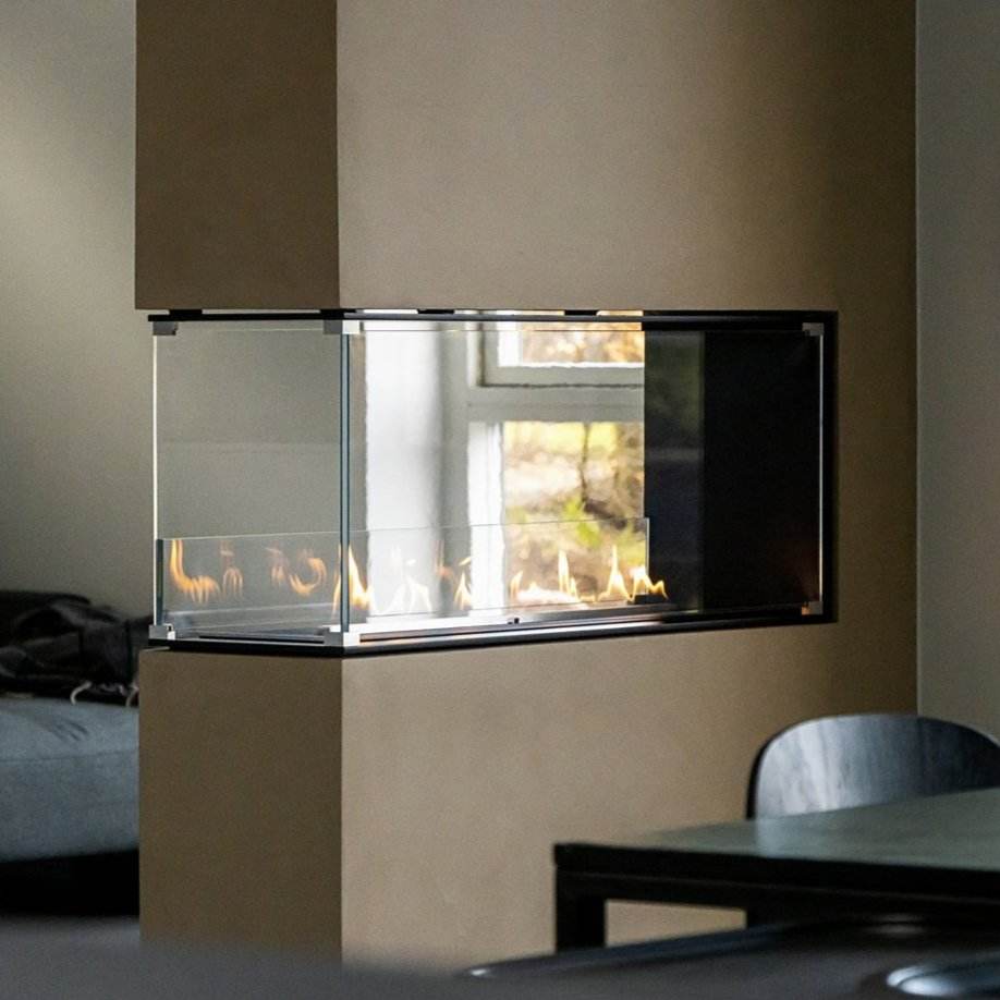 Decoflame Montreal Room Divider Net Zero Built - In Fireplace | Outdoorium