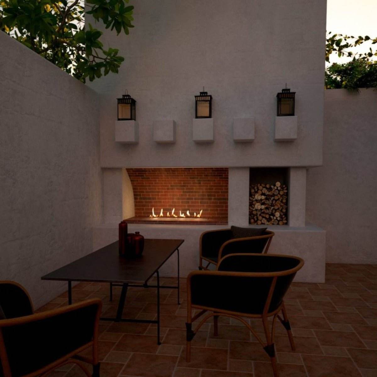 Decoflame Outdoor Net Zero Built - in Burner | Outdoorium