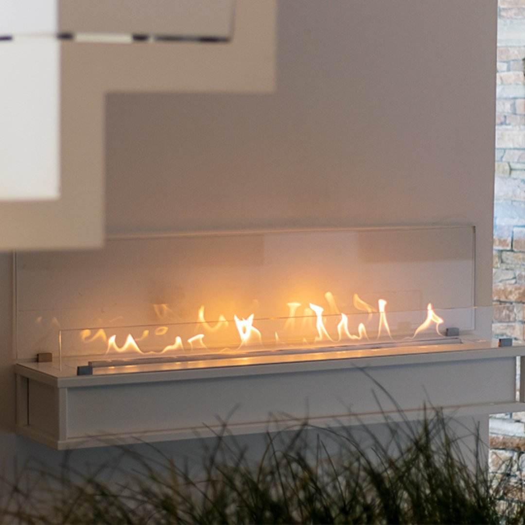 Decoflame Torino Wall Mounted Net Zero Fireplace | Outdoorium