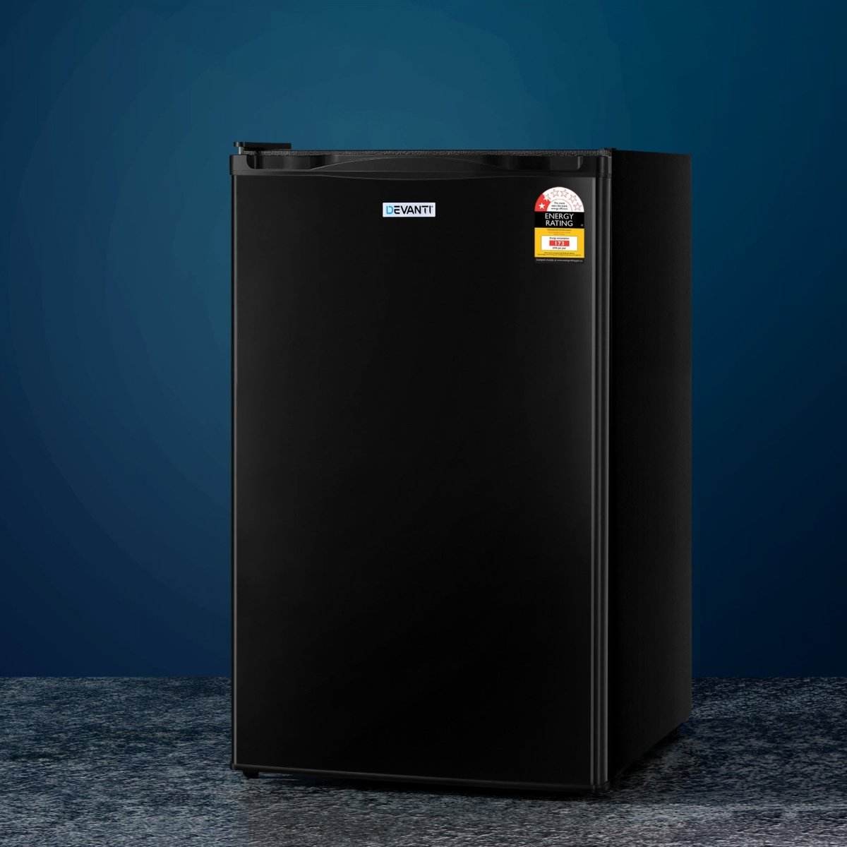 Devanti 110L Bar Fridge Black | Outdoorium