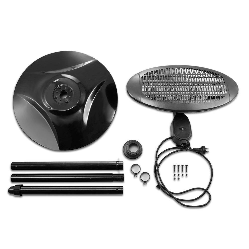 Devanti Electric Patio Heater 2000W | Outdoorium