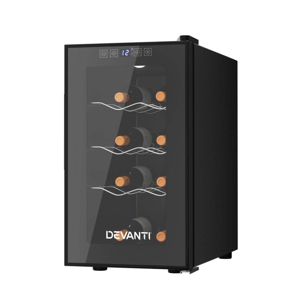 Devanti Wine Fridge Cooler 8 Bottles | Outdoorium