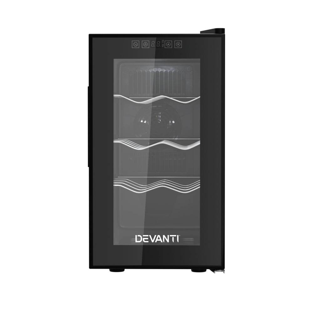 Devanti Wine Fridge Cooler 8 Bottles | Outdoorium
