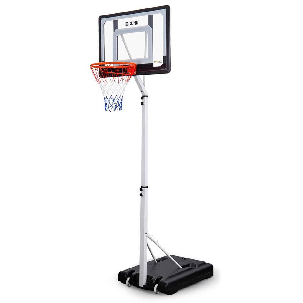 Dr.Dunk Portable Basketball Hoop Stand System Height Adjustable Net Ring Kids | Outdoorium