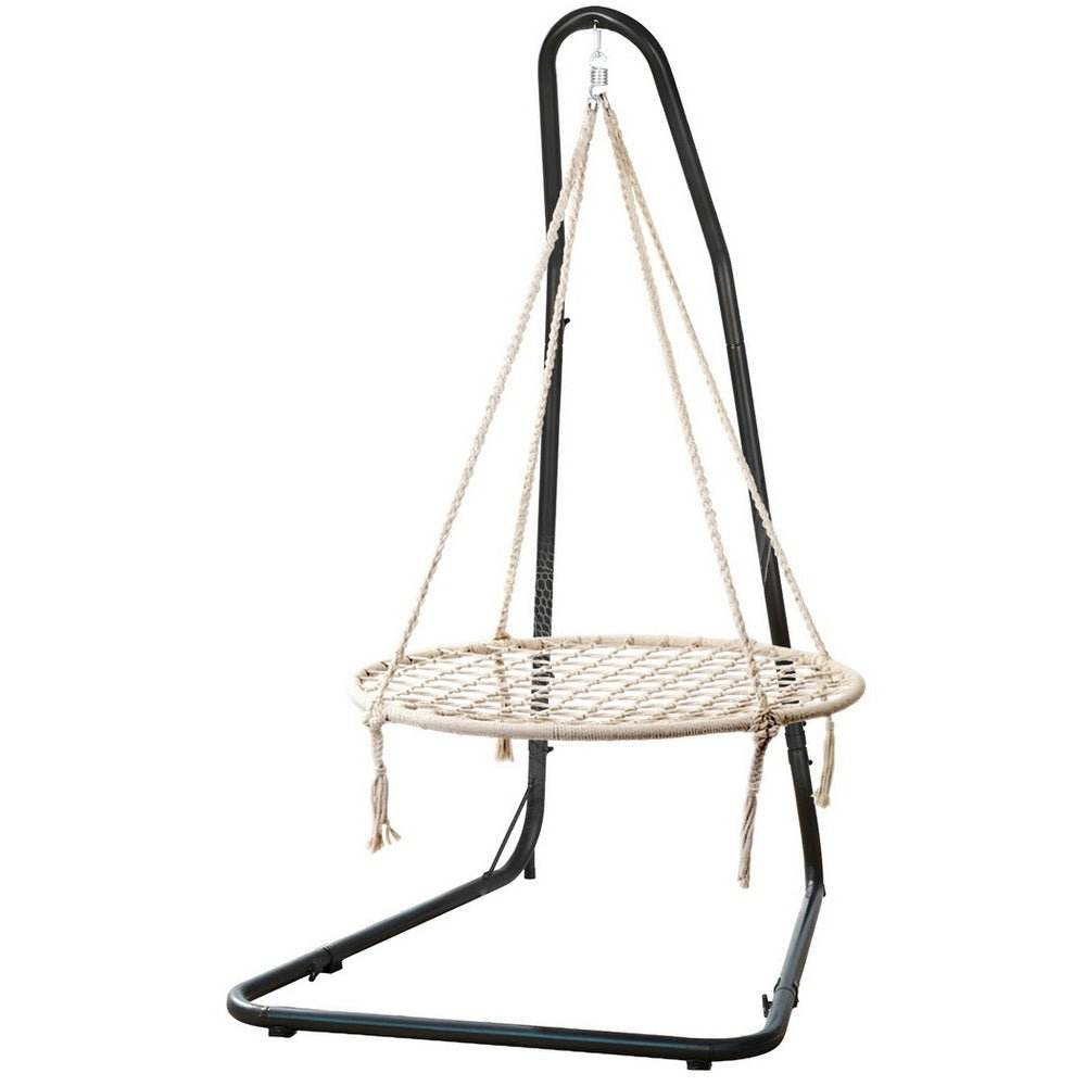 Gardeon Hammock Hanging Chair with Steel Stand | Outdoorium