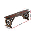 Gardeon Outdoor Garden Bench Seat Wooden Patio Furniture Wagon Dining Chair | Outdoorium