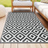 Gardeon Outdoor Rugs 120x180cm Large Carpet Reversible Area Mat PP Dual - Sided Patio Rug Cross | Outdoorium