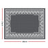 Gardeon Outdoor Rugs 274x366cm Large Carpet Reversible Area Mat PP Dual - Sided Patio Rug Greek Key | Outdoorium