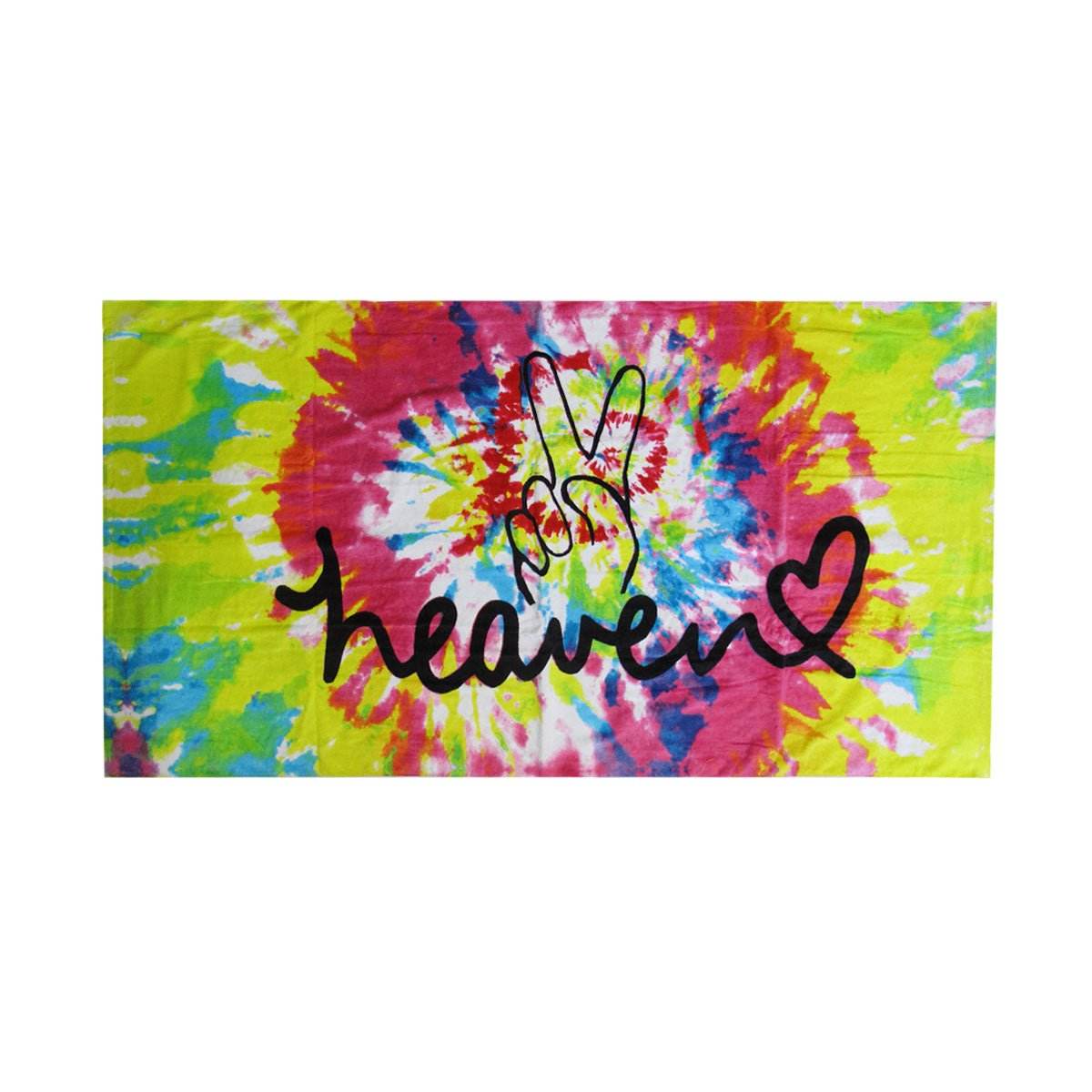 Heaven Peace 100% Cotton Beach Towel 80 x 155 cm | Outdoorium