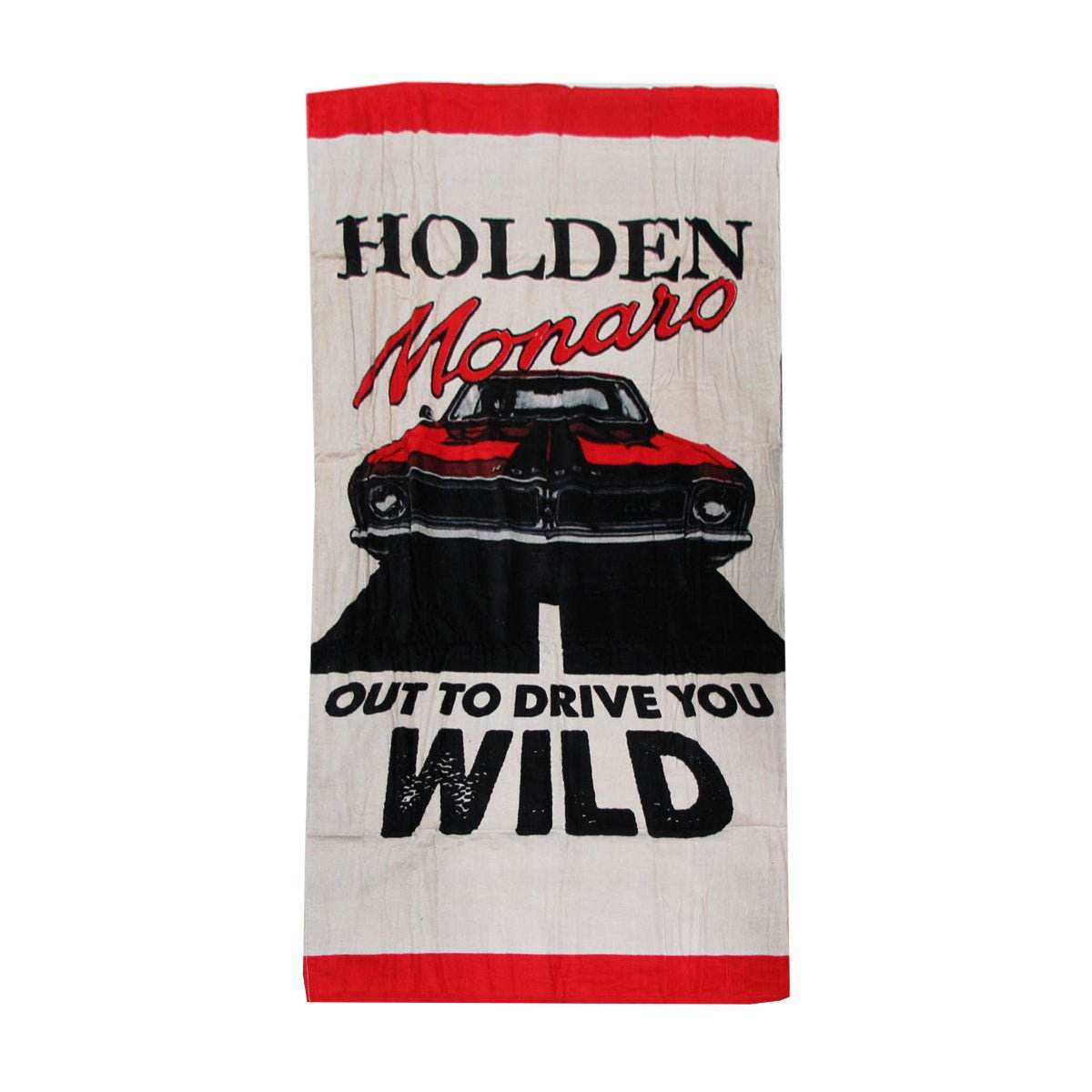 Holden Monaro Cars Printed 100% Cotton Beach Towel 75 x 150 cm | Outdoorium
