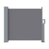 Instahut Side Awning Sun Shade Outdoor Blinds Retractable Screen 1X3M Grey | Outdoorium
