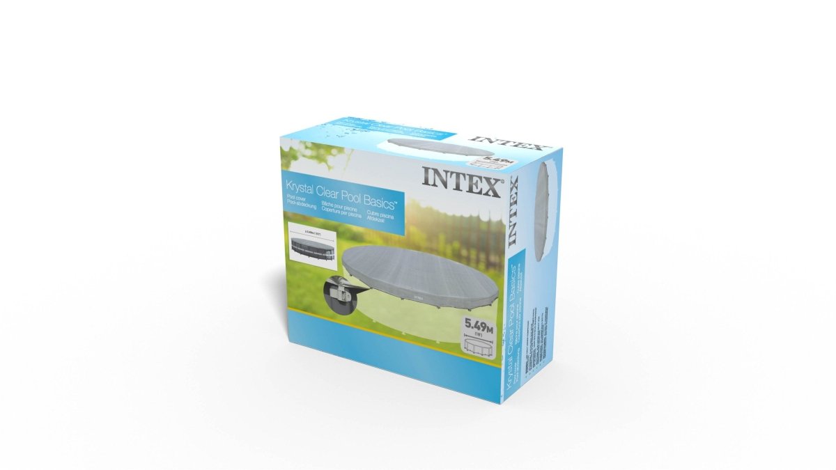 Intex Deluxe Pool Cover for 18' Round Swimming Pools 28041 | Outdoorium