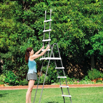 Intex Pool Ladder with Removable Steps for 122cm (48") Wall Height Pools 28076 | Outdoorium