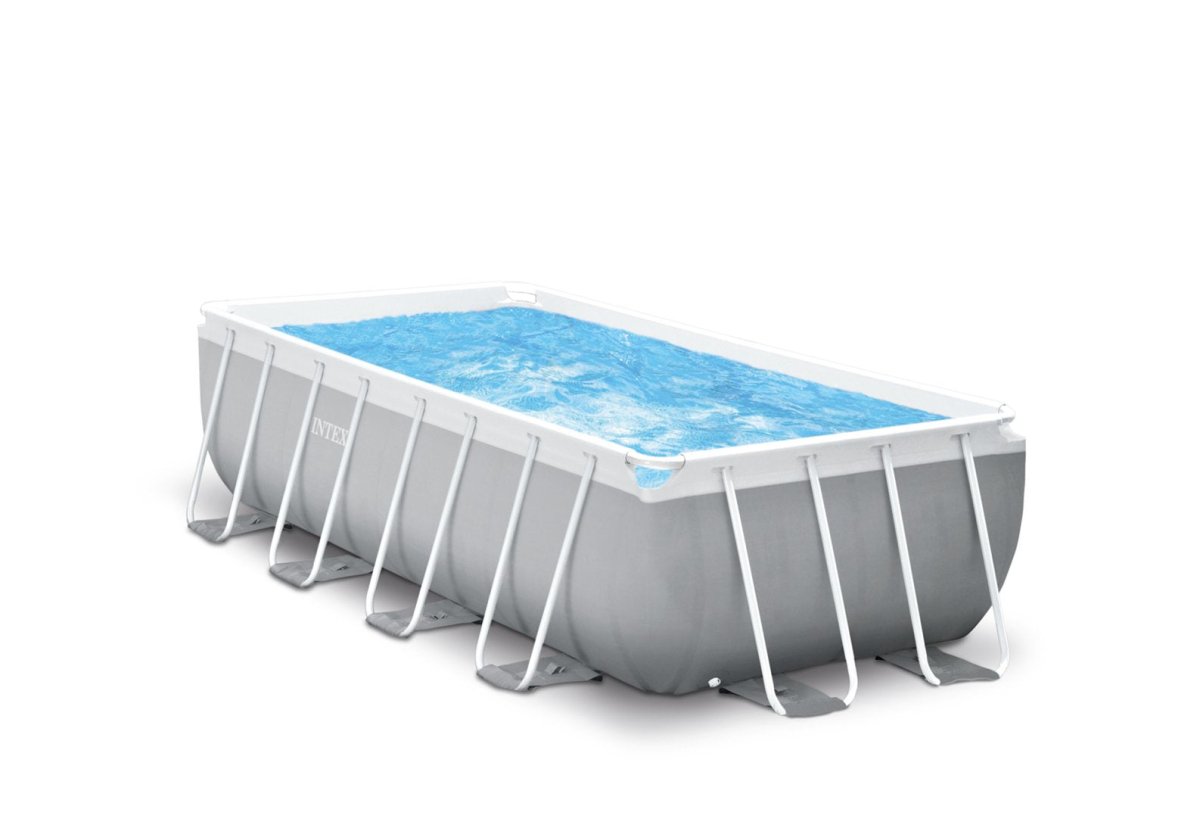 Intex PRISM Premium Rectangle Metal Frame Pool Above Ground 4.0m x 2.0m 1.0m 26788 | Outdoorium