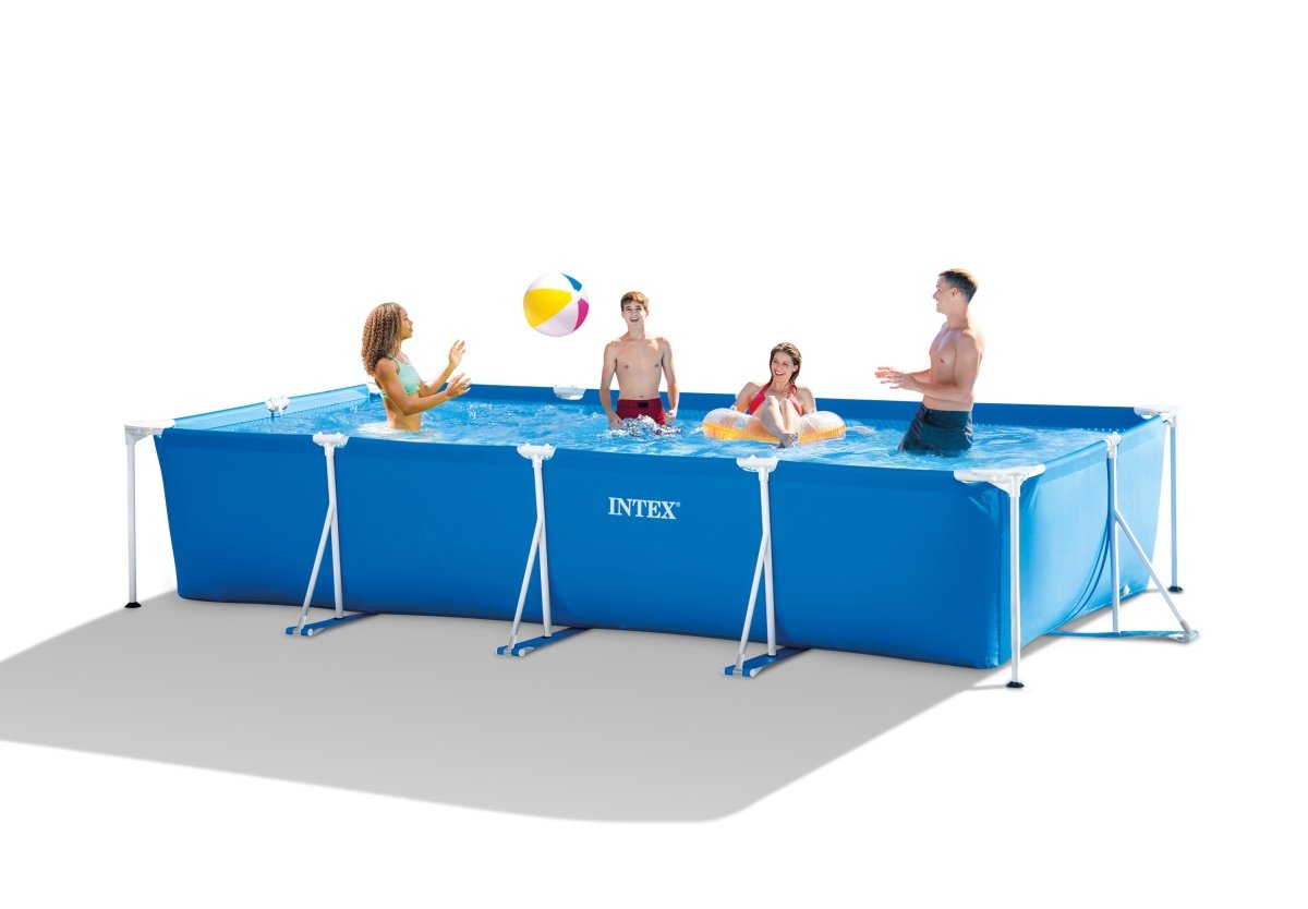 Intex Rectangular Frame Pool 4.5m X 2.2m X 0.84m 28273 | Outdoorium