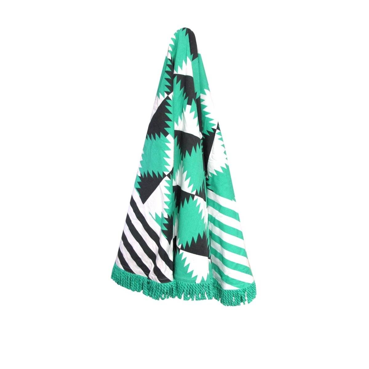 J.Elliot Home Arctic Round Cotton Turkish Towel Mint | Outdoorium