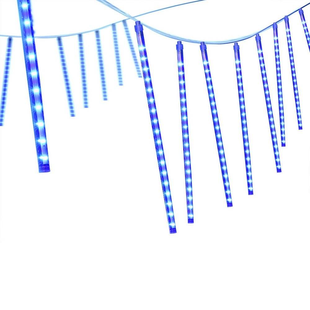 288 LED 7M Christmas Lights Icicle Light Falling Metor Jingle Jollys | Outdoorium