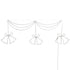 1.8M Christmas Lights 288 LED Bell Motif Light Decorations Jingle Jollys | Outdoorium