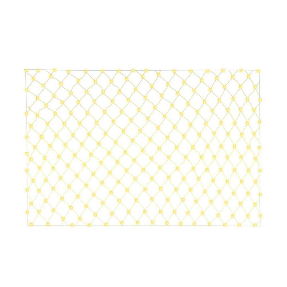 2Mx3M Christmas Lights Net String Light Decorations Warm 504 LED Jingle Jollys | Outdoorium