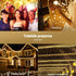 2Mx3M Christmas Lights Net String Light Decorations Warm 504 LED Jingle Jollys | Outdoorium