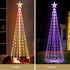 1.8M Christmas Tree 265 LED RGB Fairy Lights Jingle Jollys | Outdoorium