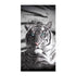Just Home Blue Eyes Stripes Tiger Bath Beach Towel | Outdoorium