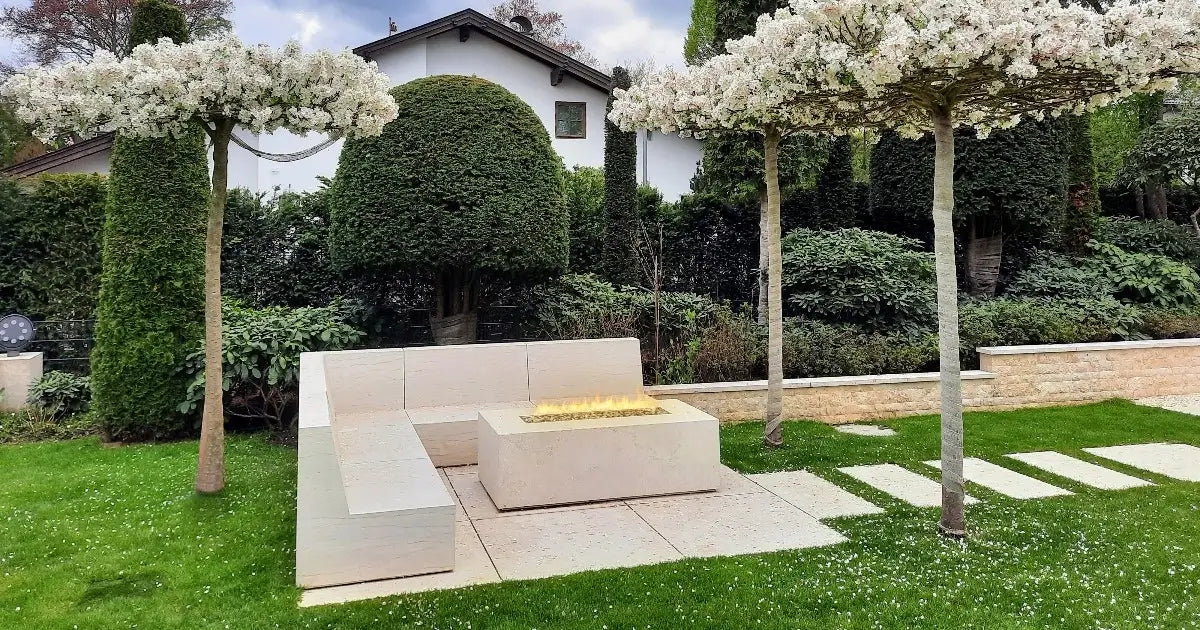 Gas Fire Pit Insert | Outdoor Gas Fire Pits | Outdoorium