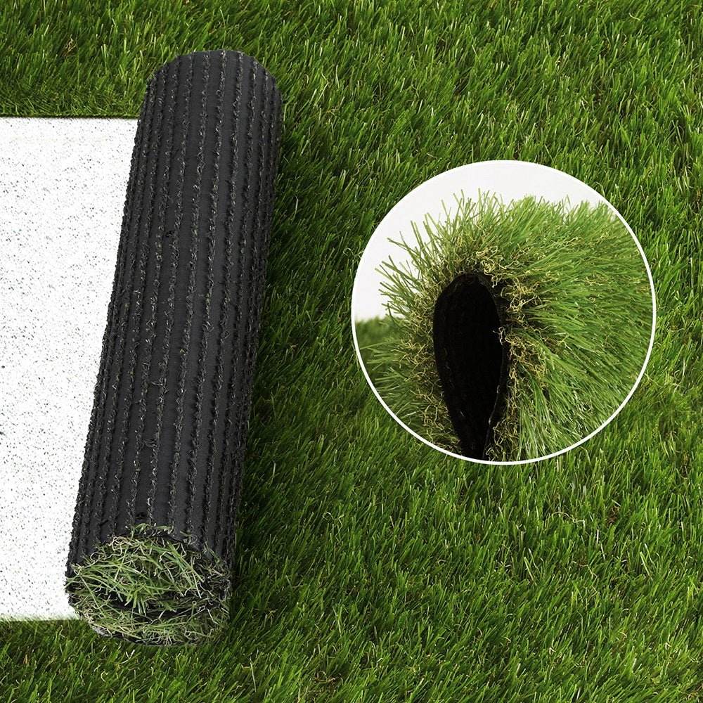 Prime Turf Artificial Grass 45mm 1mx10m Synthetic Fake Lawn Turf Plastic Plant 4 - coloured | Outdoorium