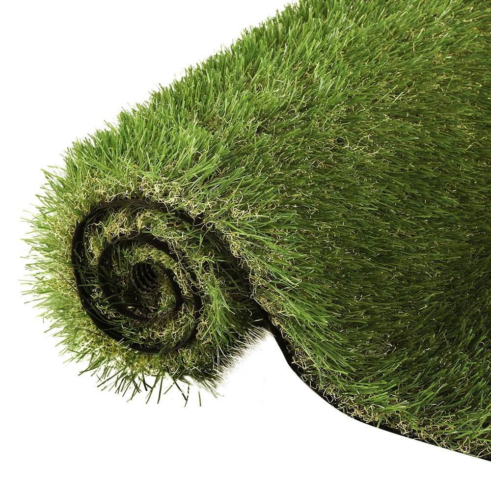 Prime Turf Artificial Grass 45mm 1mx10m Synthetic Fake Lawn Turf Plastic Plant 4 - coloured | Outdoorium
