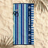 Rans Premium Cotton Jacquard Beach Towel Marine Life Blue | Outdoorium