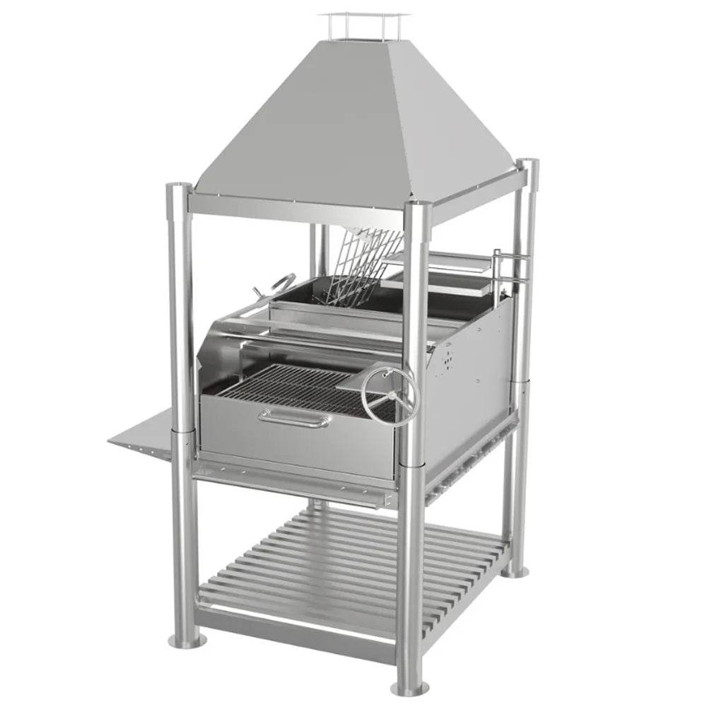 Tagwood BBQ Argentine Charcoal & Woodfired Parilla Grill | BBQ12SS | Outdoorium