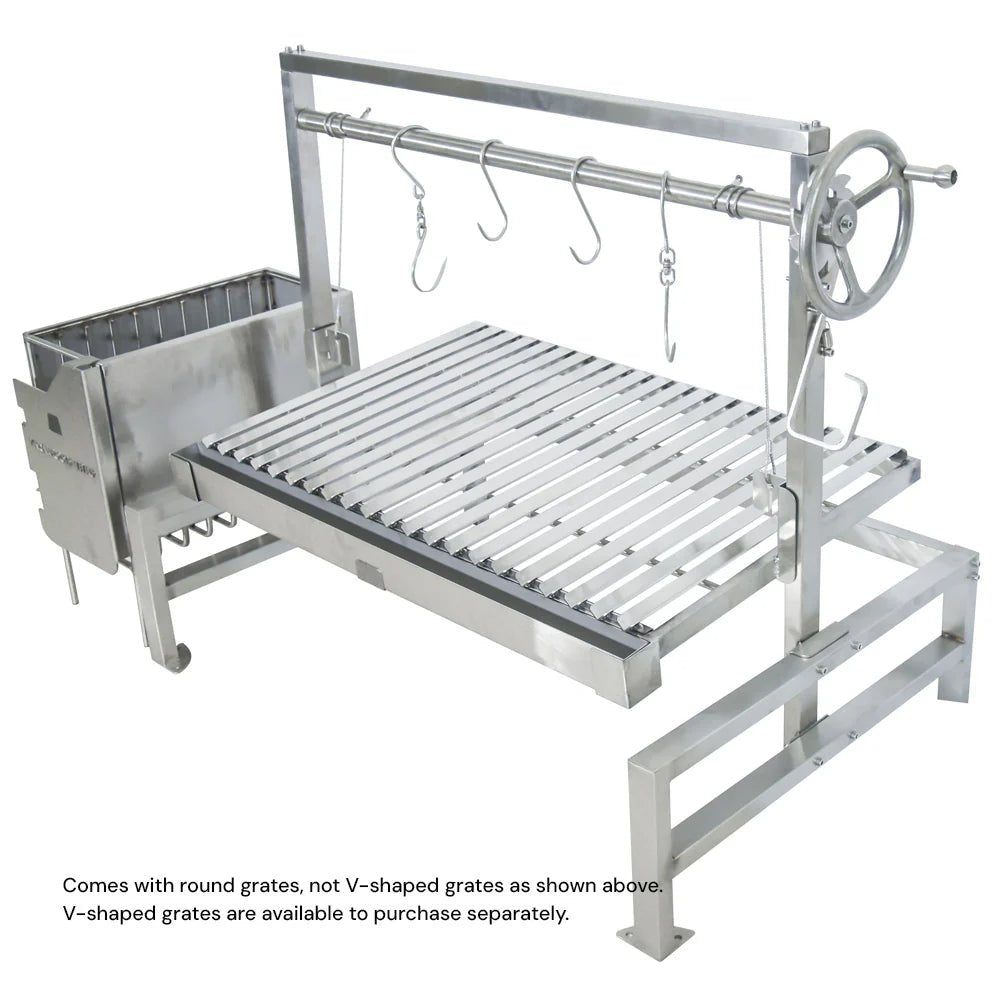 Tagwood BBQ BBQ09SS Insert - Style Argentine Parrilla Grill | Outdoorium